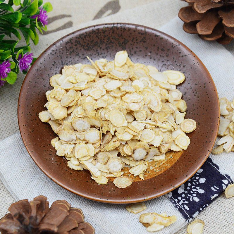 New stock Northeast American ginseng slices Changbai Mountain Citi Ginseng Tablet Small Sliced Tea 250 gr Free to powder