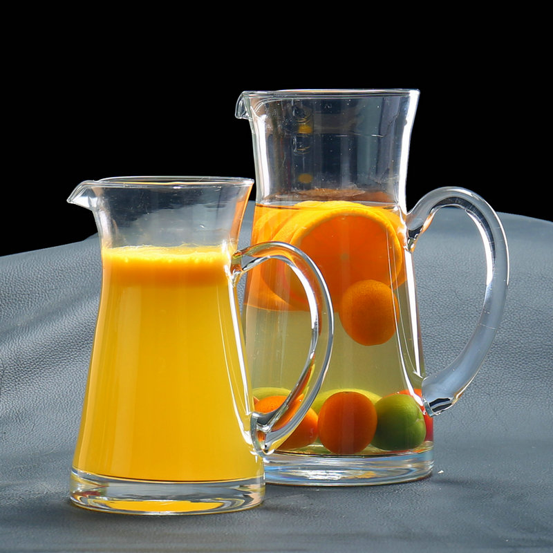 Fruit Tea Cup With glass Cups Drinks Cup Ice Town Orange Tea Cup Big Juice Cups 680ml1200ml