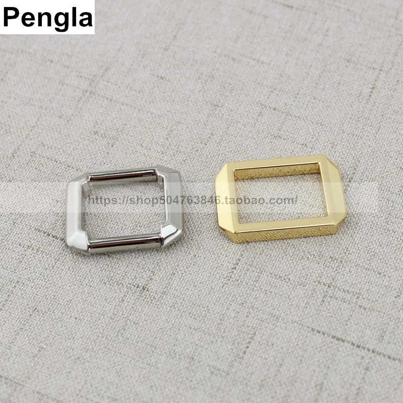 Vàng cao cấp cổ cao cá tính đính kim cương 6 điểm hình chữ I khóa phụ kiện handmade phụ kiện phần cứng hành lý bằng da - Phụ kiện hành lý