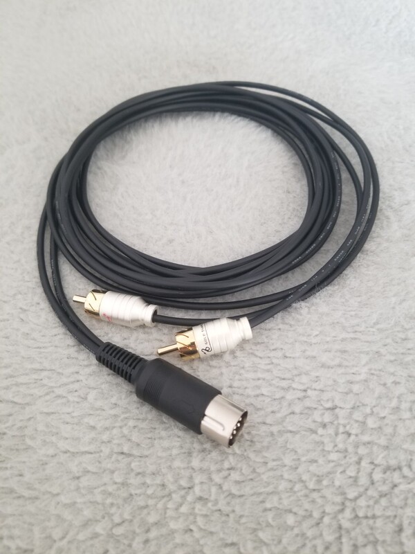 B&O Audio Cable 7-Pin to Rca Aux Input Splitter with Rca Connector Supports Beosound Bo Audio Cable