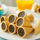 Хрустящая мороженое палочка шоколадной крем крема сэндвич сэндвич бисквиты повседневные закуски детские закуски (альбом Cocoa Butt)