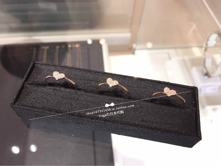 Japan Direct Post SamanthaTiara18k Perfect Heart PERFECT HEART DIAMOND RING