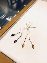 Japan direct delivery Star Jewelry 18 autumn 10k Flame of love necklace ear line