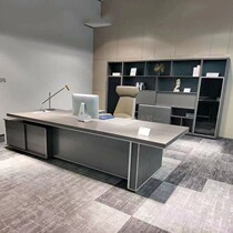 Minimalist modern owner table desk chair portfolio manager desk president table office furniture large class table