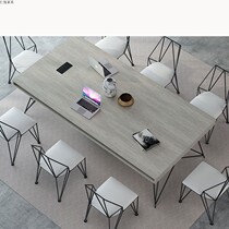 Conference Table Long Table Brief Modern Meeting Room Reception Negotiation Table And Chairs Combined Large Small 6 Persons -10 People Meeting Table