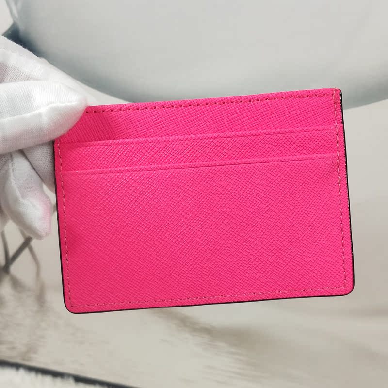 Mới đầu tiên lớp da bò da siêu mỏng túi thẻ phụ nữ túi nhiều thẻ mini đơn giản nhỏ gọn thẻ nữ - Chủ thẻ ví nam cao cấp