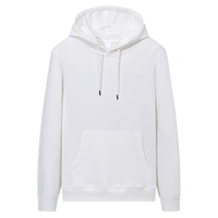 С капюшоном, хлопковый, белый