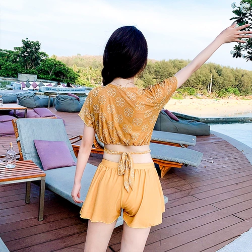 Раздельный купальник, сексуальный комплект, штаны, 3 предмета, по фигуре, коллекция 2021