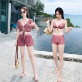 Раздельный купальник, сексуальный комплект, штаны, 3 предмета, по фигуре, коллекция 2021