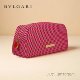 Bulgari perfume counter peripherals, cosmetic bag storage bag, fabric contrast embroidery