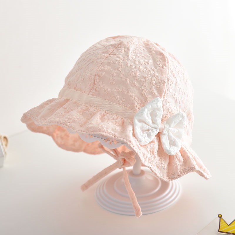 Japanese Baby Hats Spring Summer Thin sun sunscreen Fisherman Hat Pure Cotton Boy Girl Cute Children's Basin Cap 