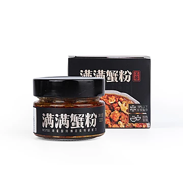 不等即食蟹黄酱拌饭酱120g[20元优惠券]-寻折猪