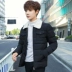 Áo khoác cotton nam mùa đông 2018 mới xuống cotton phù hợp với phiên bản Hàn Quốc của mẫu áo khoác cotton dày đẹp trai xu hướng quần áo nam