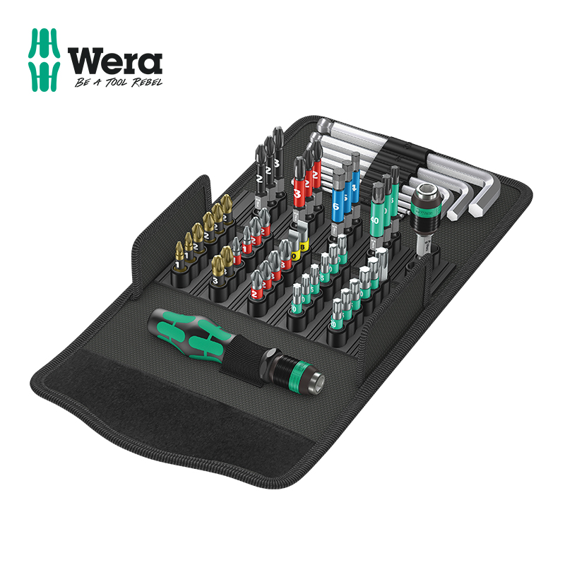 German import wera vera five gold tools KK100 inner hexagonal plum blossom multifunction screwdriver L wrench suit