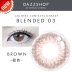 DAZZSHOP Nhật Bản kính áp tròng làm đẹp 瞳 nữ lưới đỏ phần ngày ném hỗn hợp máu đường kính lớn màu nâu xám tự nhiên 10 miếng - Kính râm