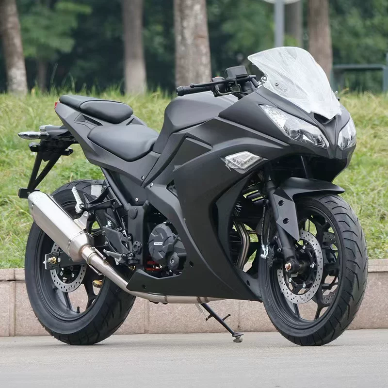 Мотоцикл спортивный автомобиль Домашний Kawasaki Новый Маленький Ниндзя Водяной охлаждение 400cc Тяжёлый локомотив может быть установлен на борту