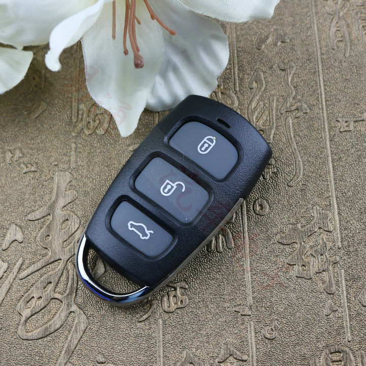 KD100/600 Elf Submachine New Split A20-3 Three-button Remote Control Generation Submachine Car Folding Key