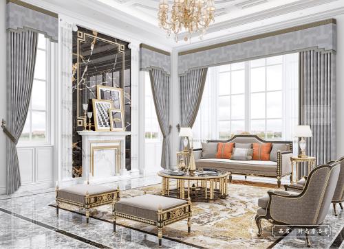 Such as fish water - high-end custom suit craft curtains - fashion Morocco