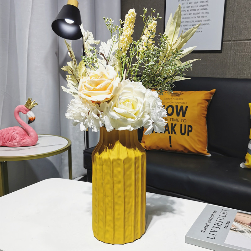 Fields Garden Simulation Flowers Fake Flowers Bouquet Dandelion Dry Flowers Living Room Home Shop Window-like room decorated with floral art swing pieces-Taobao