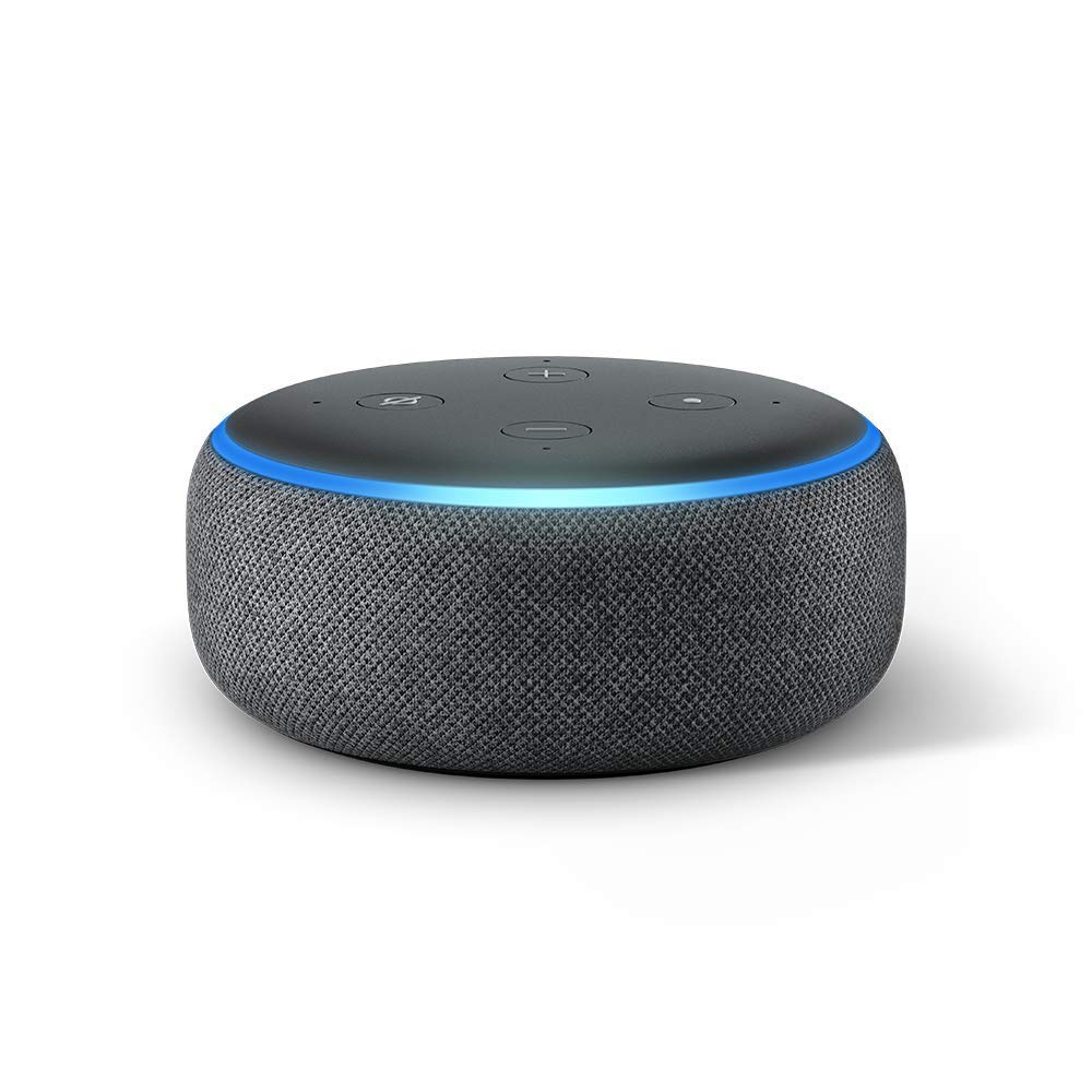 Overseas US Amazon Echo Dot (third generation) smart speaker with Alexa