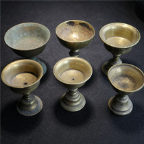 Special price Tibetan spread bag Old crisp oil lamp for lamp Tibet Old oil lamp Buddha front for lamp Tibetan home old oil lamp