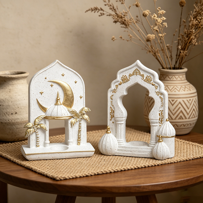 Middle Eastern Castle Decoration Arabic Home Decoration Crafts Resin Castle DIY Ornaments