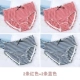 Quần lót nữ đáy quần lót cotton Nhật Bản cô gái dễ thương eo thấp 100% cotton đáy quần ren sinh viên sịp cỡ lớn - Eo cao