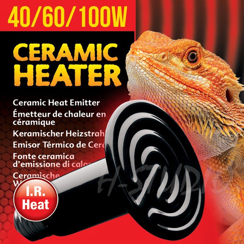 Canada ExoTerra Reptile Professional Fine Ceramic Lamp Ceramic Radiators 40W60W100W
