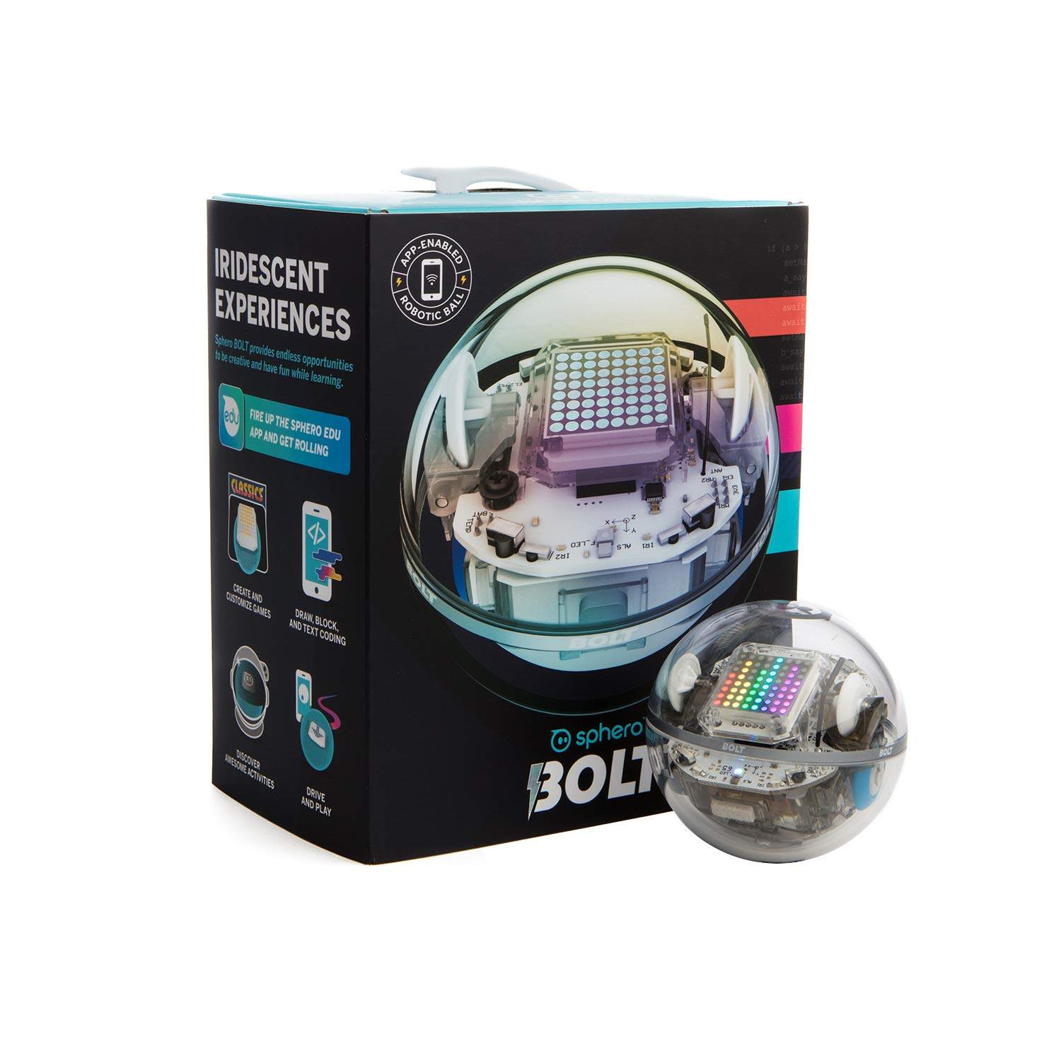 Spot USA Sphero Bolt can program design intelligent robot Bluetooth remote control children early education puzzle toy
