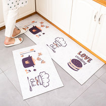 Scrubable and cutable pu kitchen carpet balcony mat waterproof non-slip mat pvc kitchen leather floor mat