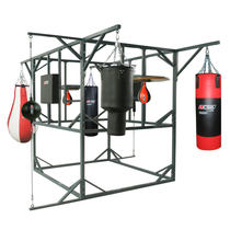 Zhongchengwang large boxing Sanda integrated trainer fitness multifunctional shelf vertical sandbag rack sandbag rack