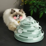 Кошачья игрушка дразнить кошка с колокольчиком кошачьего поворота котенка