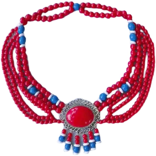 Аксессуар для волос, серьги, этнические бусины