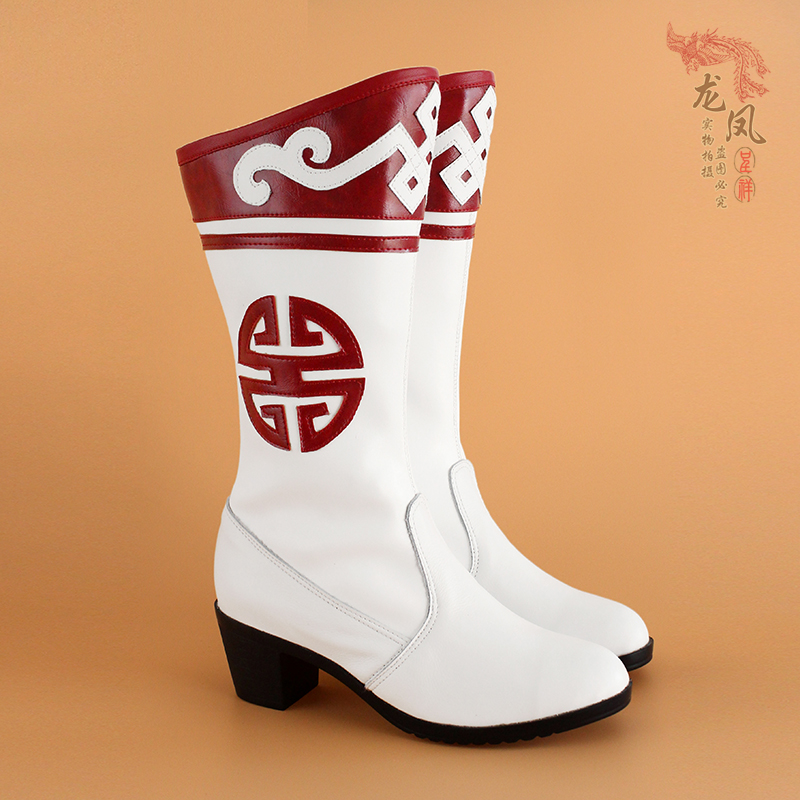 Mongolian dance boots female Tibetan shoes minority dance boots dance boots outdoor dance boots
