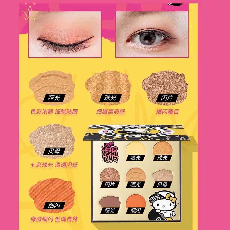 Watsons, hello kitty, eyeshadow palette, earth tones