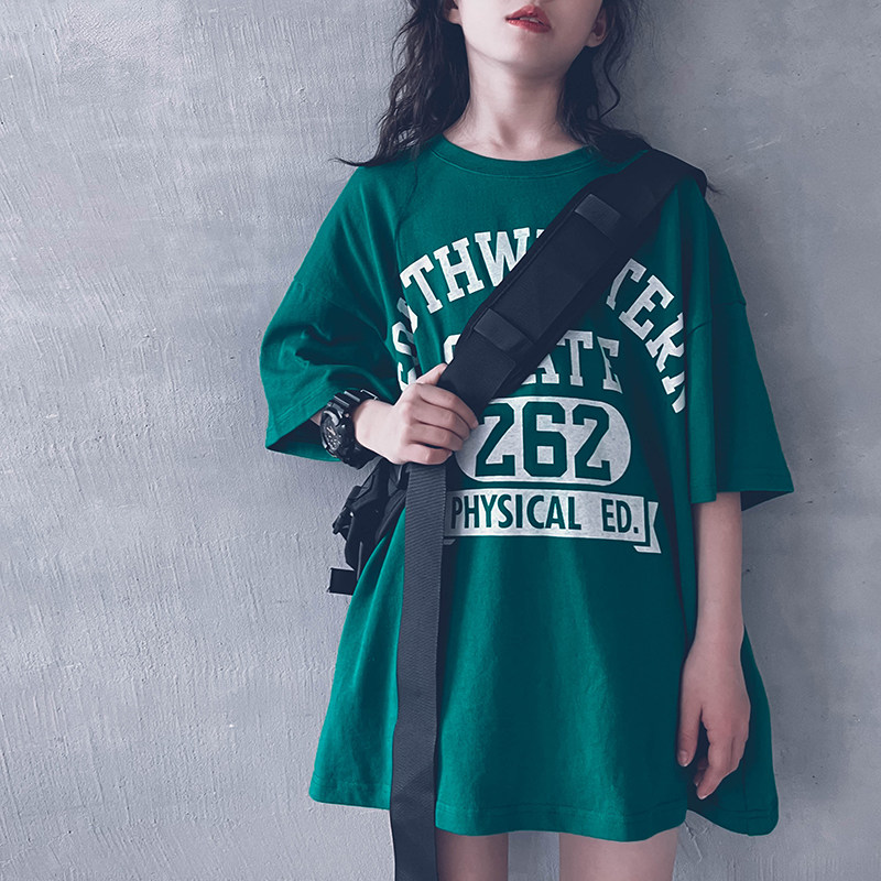 Cold Maiden custom cotton T - shirt casual and relaxed street dance clothes for both boys and girls