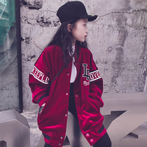 Cold Bridesmaid Custom for men and women Childrens autumn and winter velvet baseball clothes Leisure foreign air sports jacket blouses for parent-child
