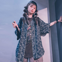 Cold Pussy Custom for men and women Child relief jacquard baseball Hip Hop Wind Shirt Street Dance Performance Blouse Parenting