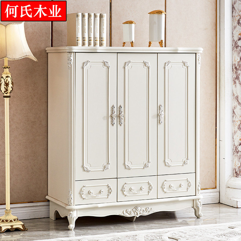 2023 new European-style children's wardrobe bedrooms home baby baby children's clothes closet online red small family type containing cabinet-Taobao