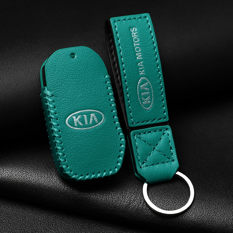 Kia smart running key cover 19 new generation smart running K3 KX3 K5 car high-end leather key bag buckle