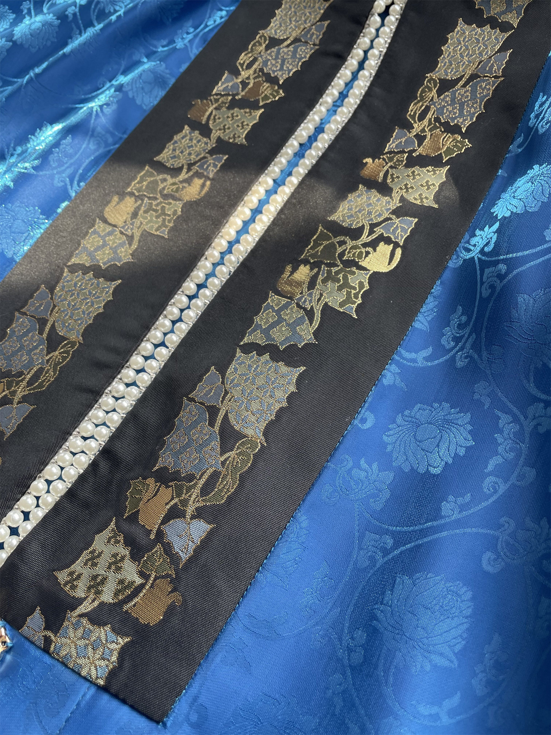 Старинное пальто 披风帝尧汉服覆原彷古画配色披风原创大袖