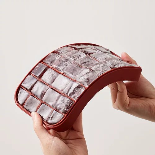 米立风物 Творческий мягкий силиконовый кубики льда Iced Ice Box Home Дополнительная пищевая коробка замороженное со льдом артефакт