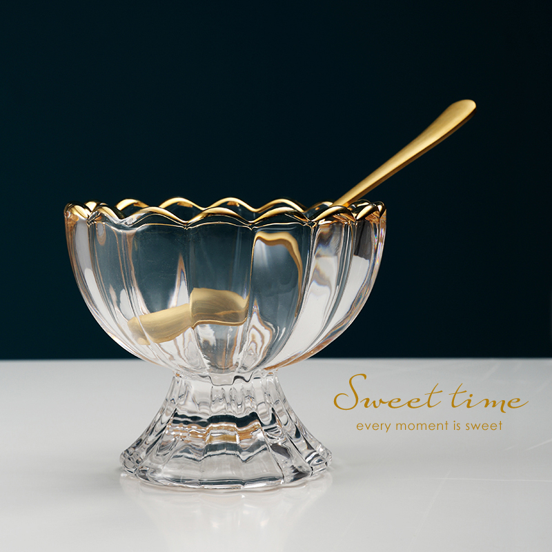 Milli wind material Creative ice cream cup dessert Cup smoothie cup Milk Cup ice cream glass bowl