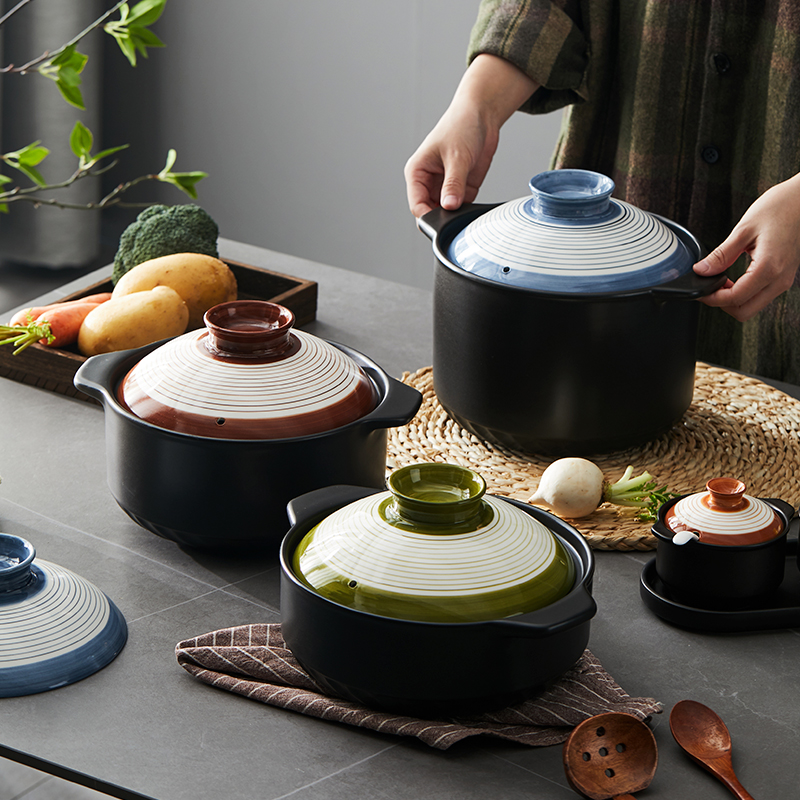 Mili Feng Japanese Castile Cooker for Patient Rice Cooker Pot Ceramic Cooker Flame Gas Resistance High Temperature Sand Cooker