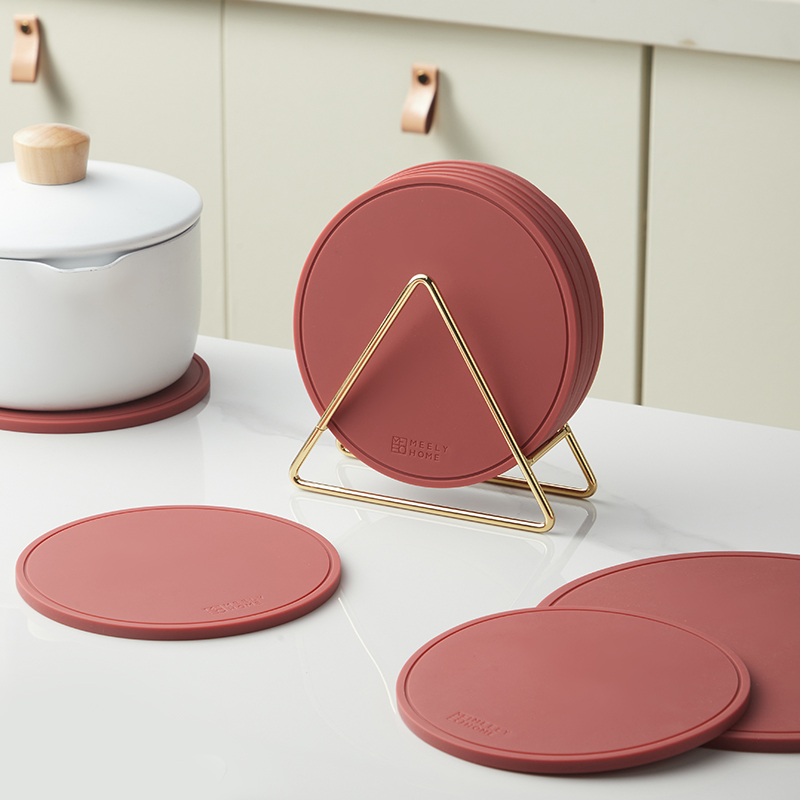 Mili Feng Table Insulation Mat High-temperature Resistance High-temperature Household Silicone Cup Cup Dish Cup Cup