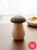 Mi Lifeng solid wood toothpick tube cute creative household high-grade toothpick box Walnut beech mushroom toothpick bucket