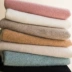 Áo len cashmere nữ nửa cao cổ mùa thu và mùa đông mới đoạn ngắn áo thun dệt kim chạm đáy áo len rắn màu len hoang dã bên trong áo len - Vòng cổ áo len