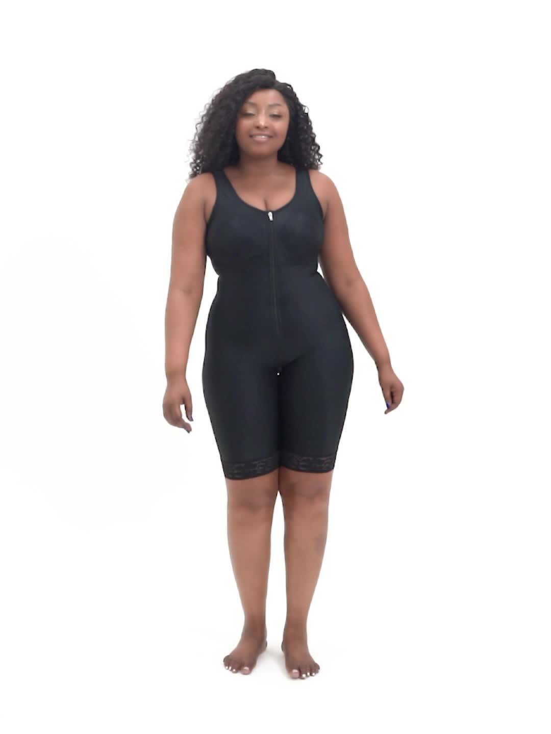 High Compression Post Op Onepiece Zipper Faja Tummy Control Slimming