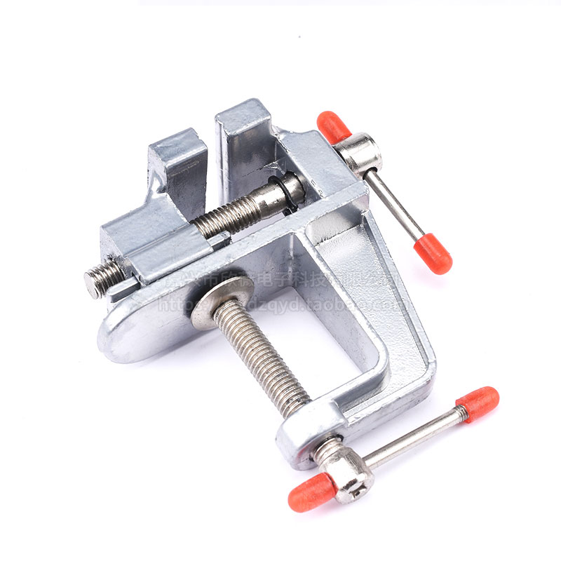 Bench pliers Small household multi-function mini table vise Bench pliers Aluminum alloy DIY tools Precision small flat mouth clamps