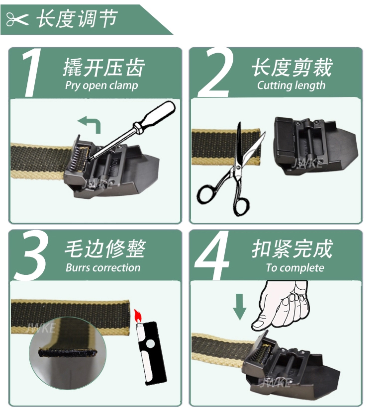 Quân đội quạt vải vành đai nam và nữ lớn năm sao không quân chiến thuật phân chia vành đai đôi Một vành đai nhảy thủy thủ dày hơn nịt bụng